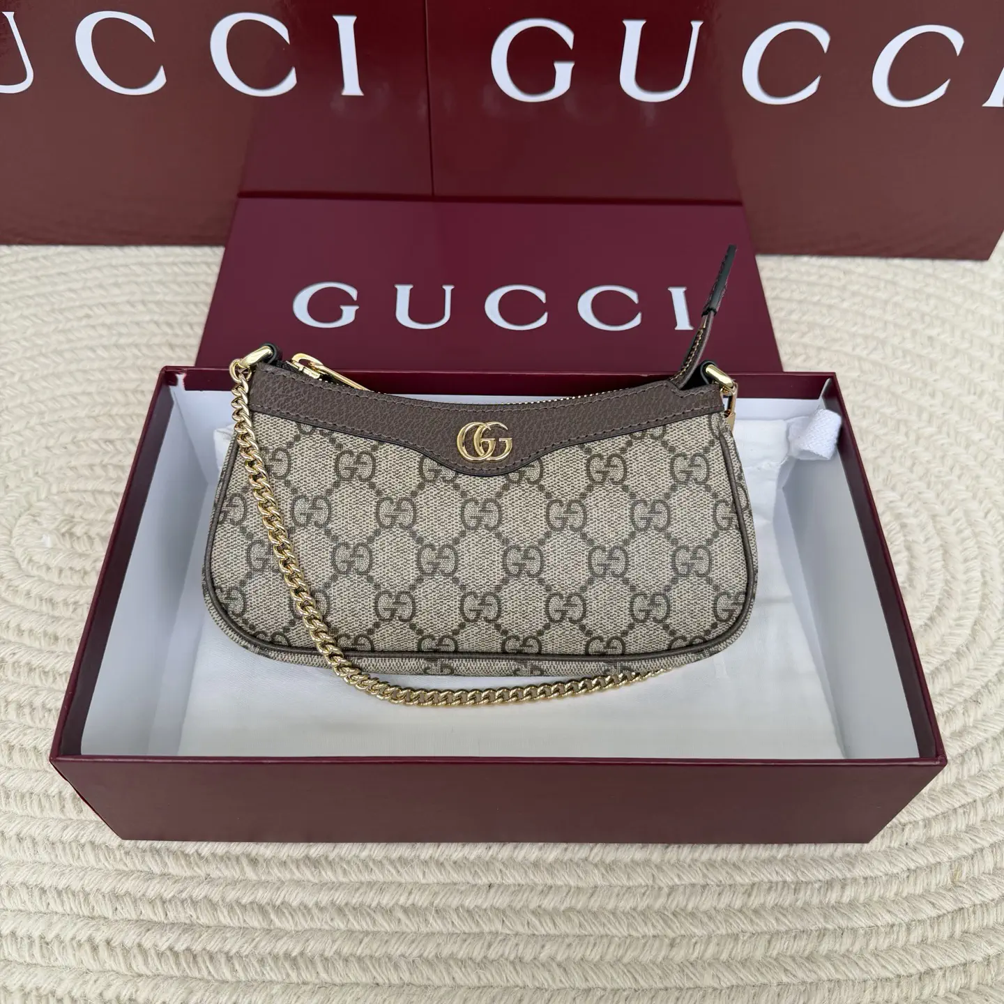Gucci Monogram Mini Shoulder Bag image 1