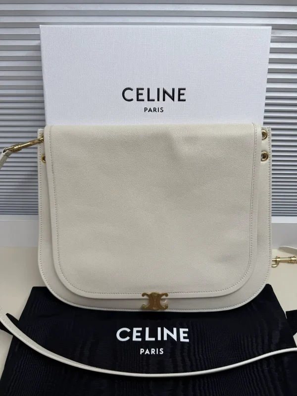 CELINE Soft Triomphe Besace Shoulder Bag image 1