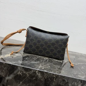 CELINE Monogram TRIO FLAP Crossbody Bag image 1