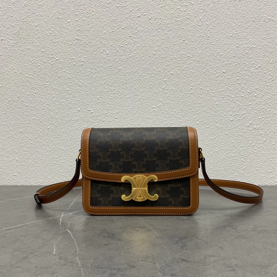 CELINE Triomphe Monogram Crossbody Bag image 1