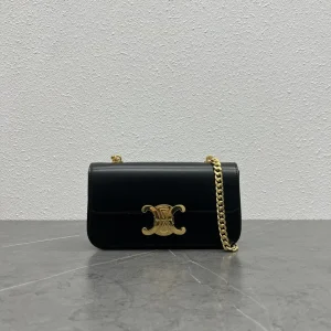CELINE Black Chain Shoulder Bag image 1