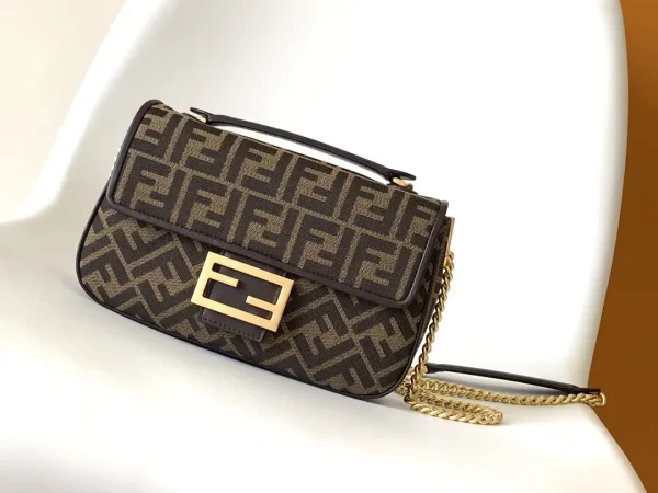 FENDI Monogram Baguette Shoulder Bag image 1