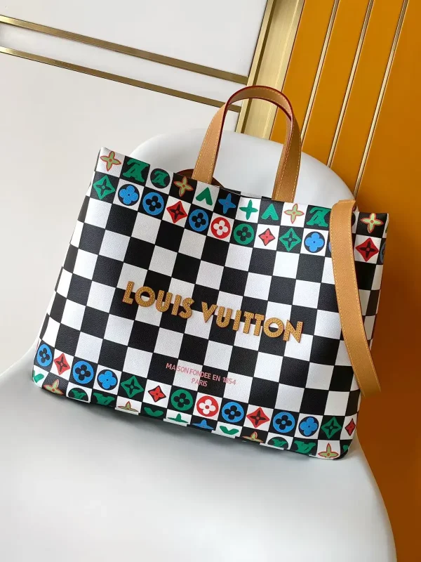 Louis Vuitton Checkerboard Shopper Tote Bag image 1