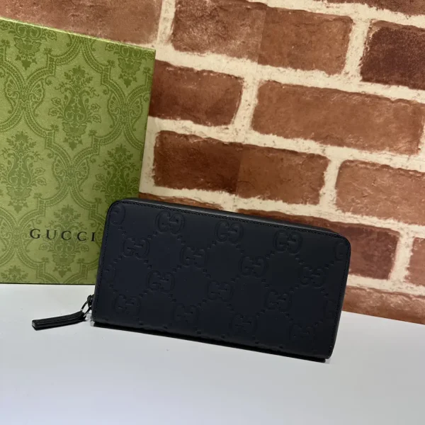 Gucci GG Embossed Zip Around Wallet image 1