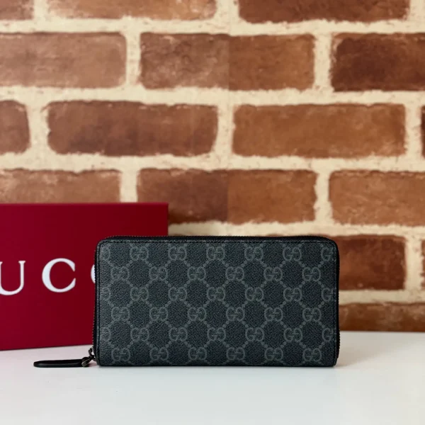 Gucci Monogram Zip Wallet image 1