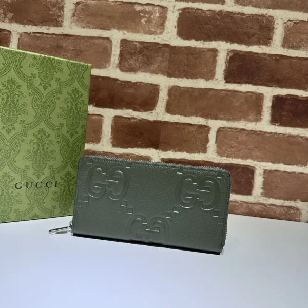 Gucci Embossed GG Zip Around Wallet image 1