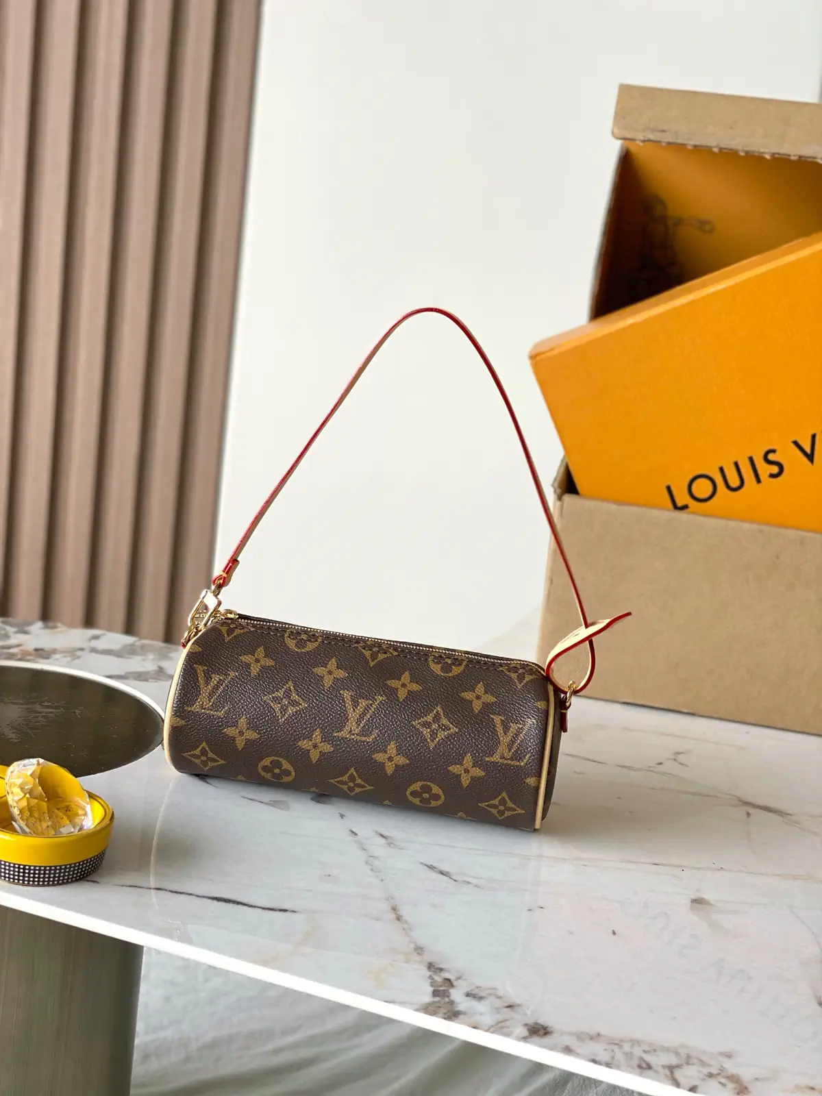 Louis Vuitton Monogram Pochette Papillon Shoulder Bag image 1