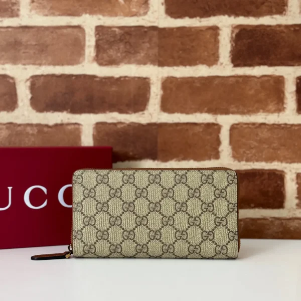 Gucci Monogram Zip Around Wallet image 1