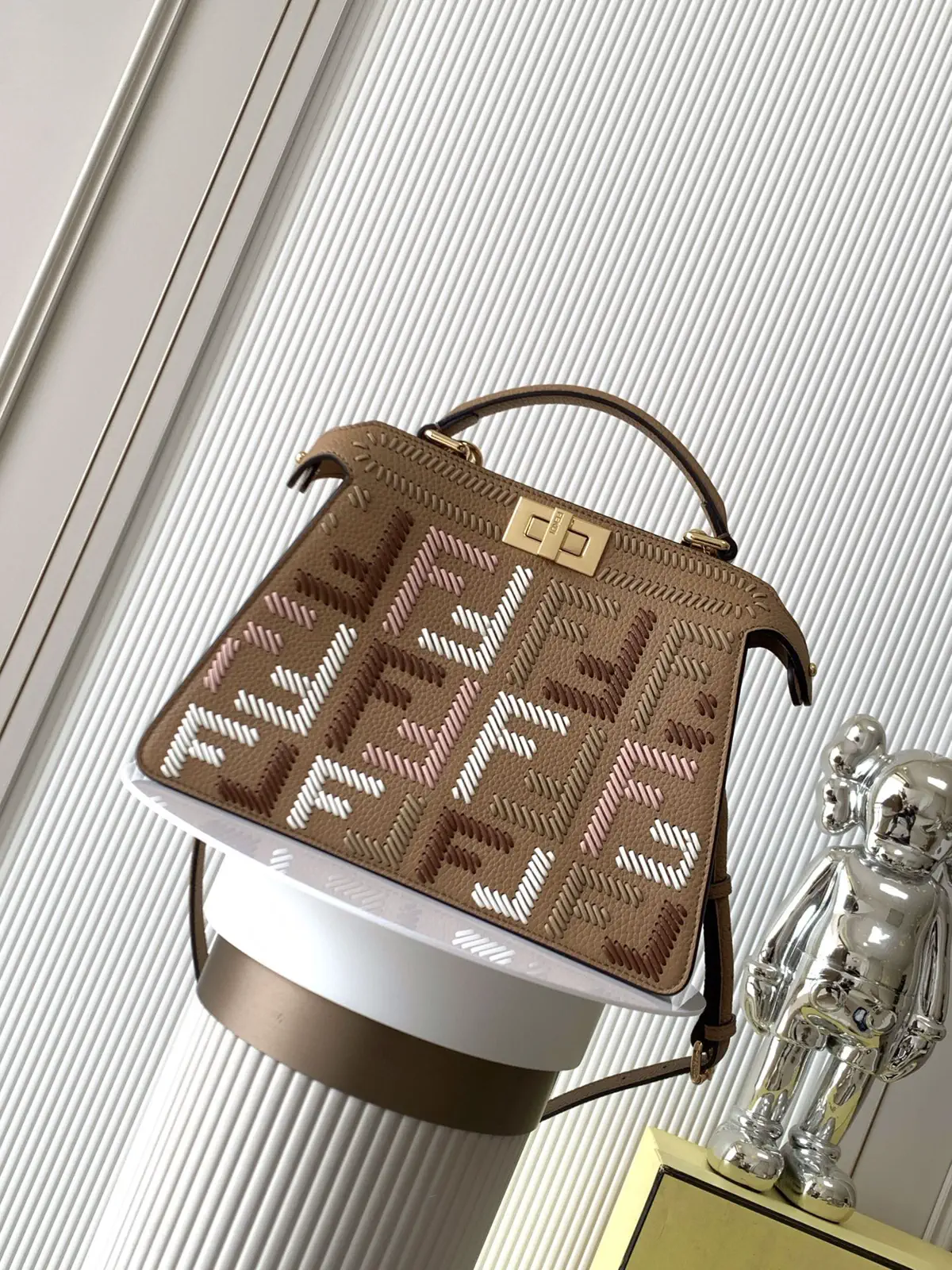 FENDI Peekaboo ISeeU Petite Top Handle Bag image 1