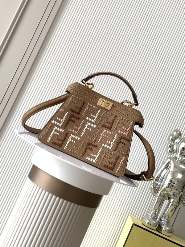 FENDI Peekaboo ISeeU Petite Top Handle Bag image 1