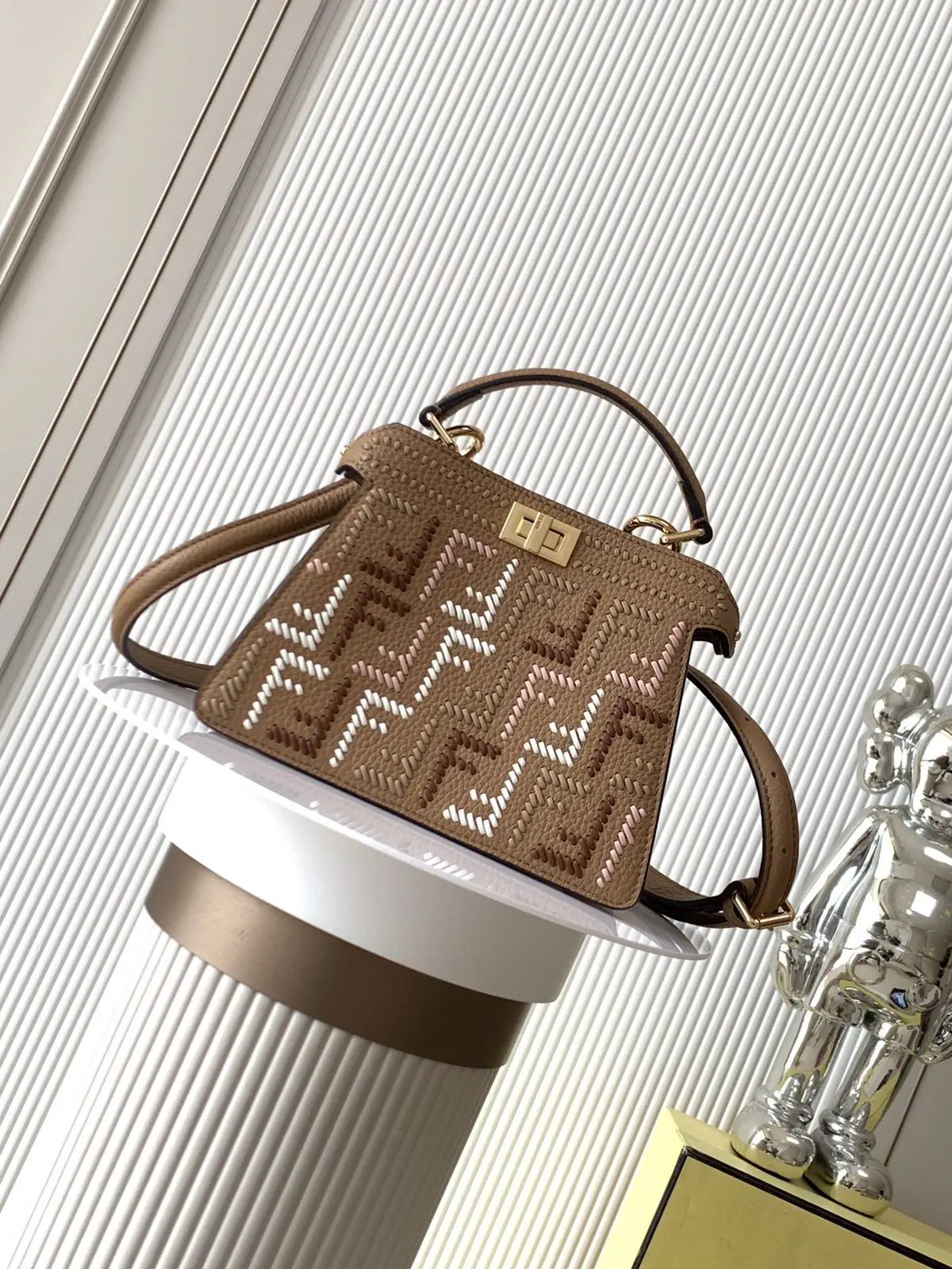 FENDI Peekaboo ISeeU Petite Top Handle Bag image 1