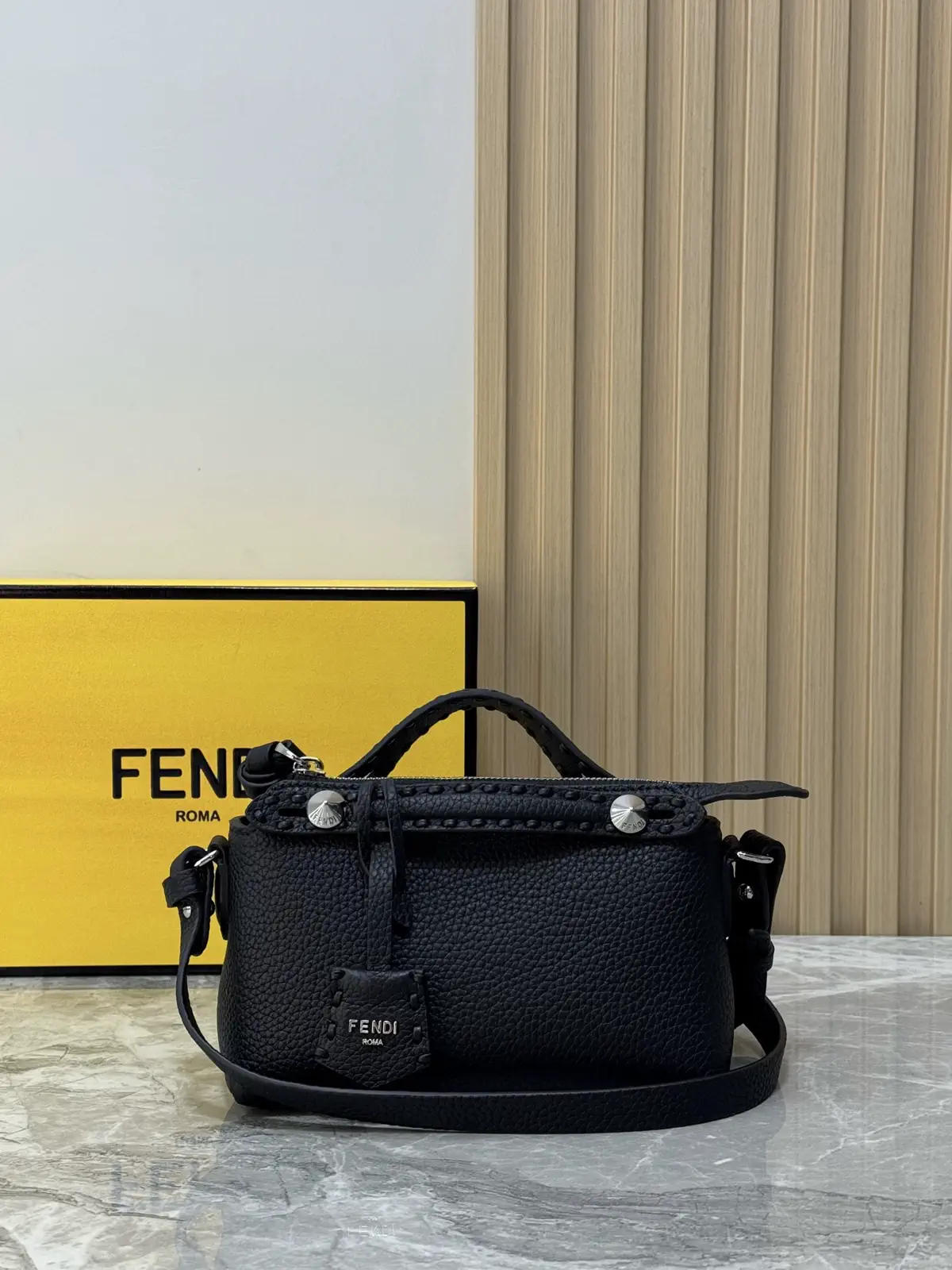 FENDI By The Way Selleria Top Handle Crossbody Bag image 1