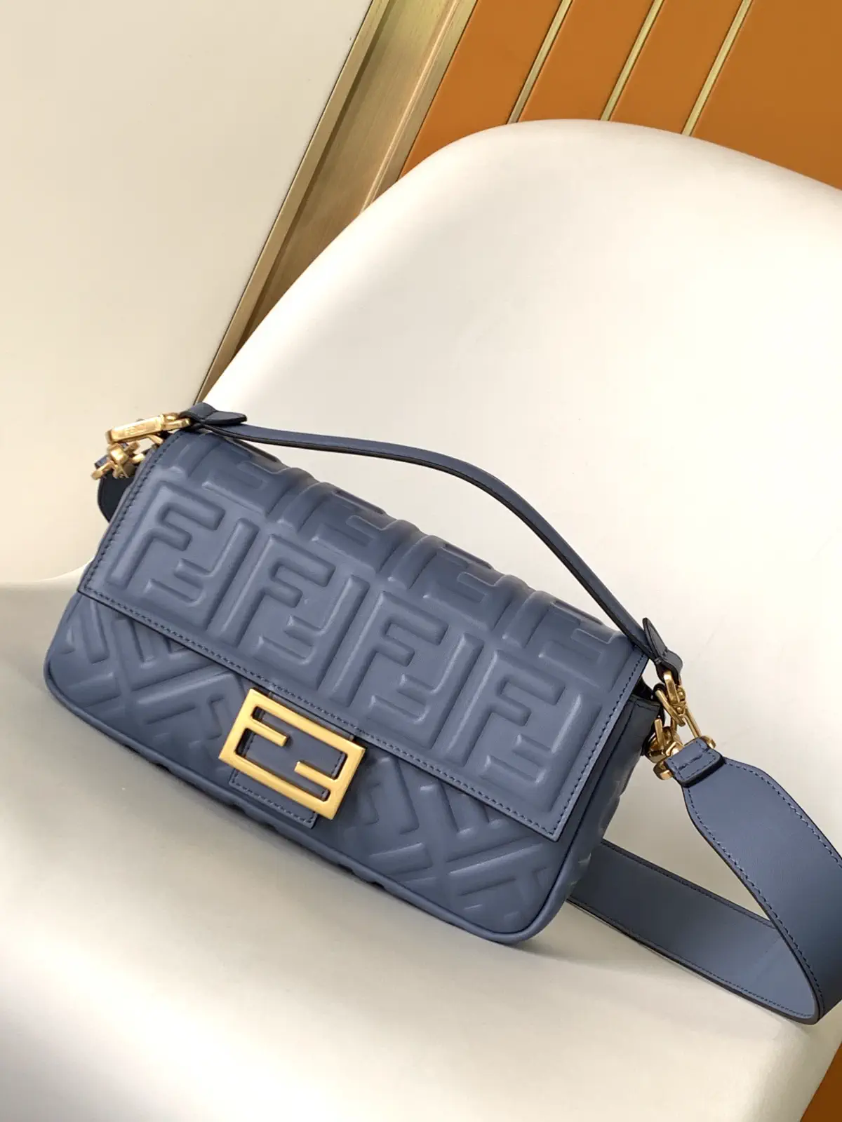 FENDI Baguette Medium Crossbody Bag image 1