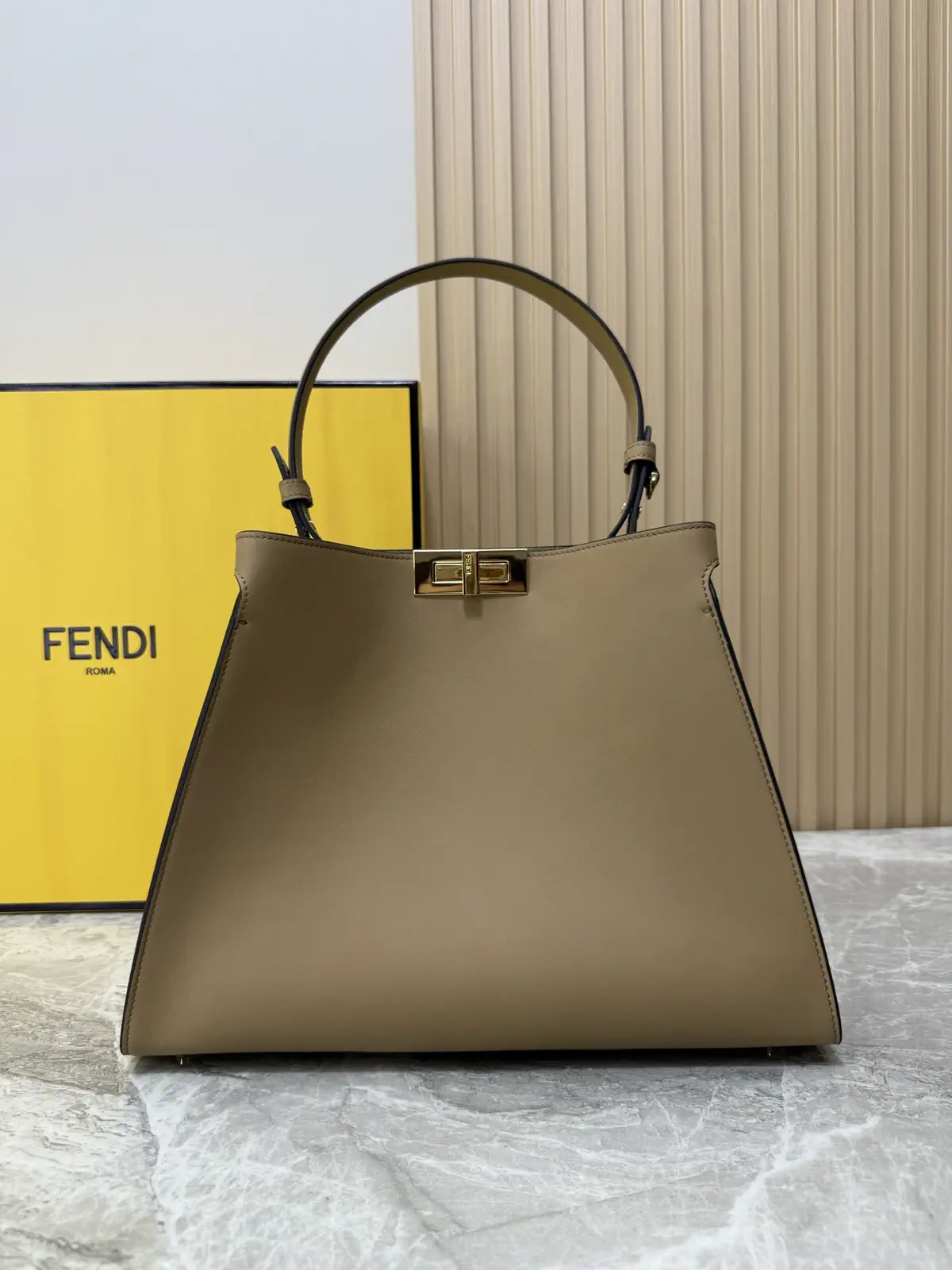 FENDI Trapezoidal Top Handle Bag image 1