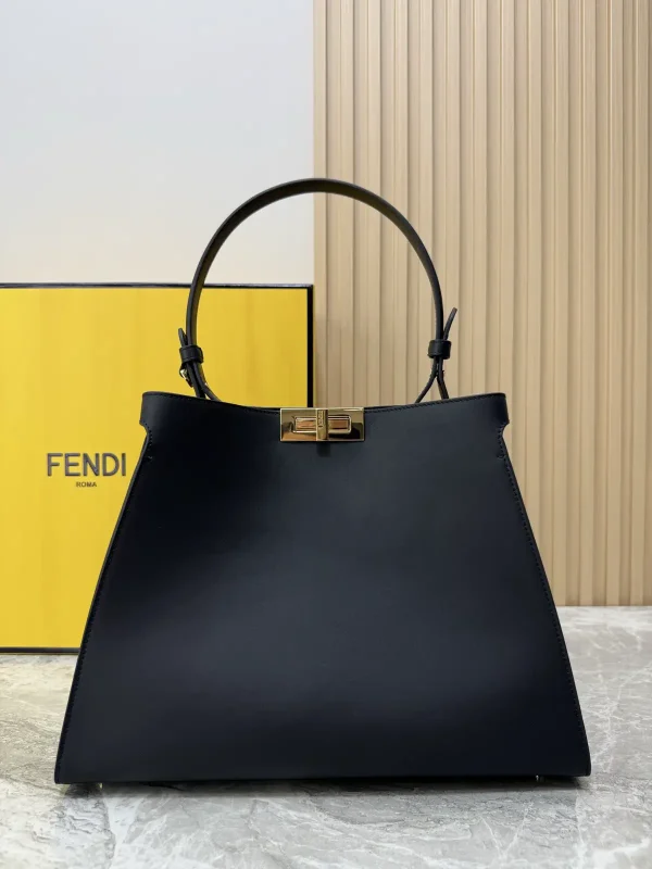 FENDI Peekaboo Soft Trapezoid Top Handle Bag image 1
