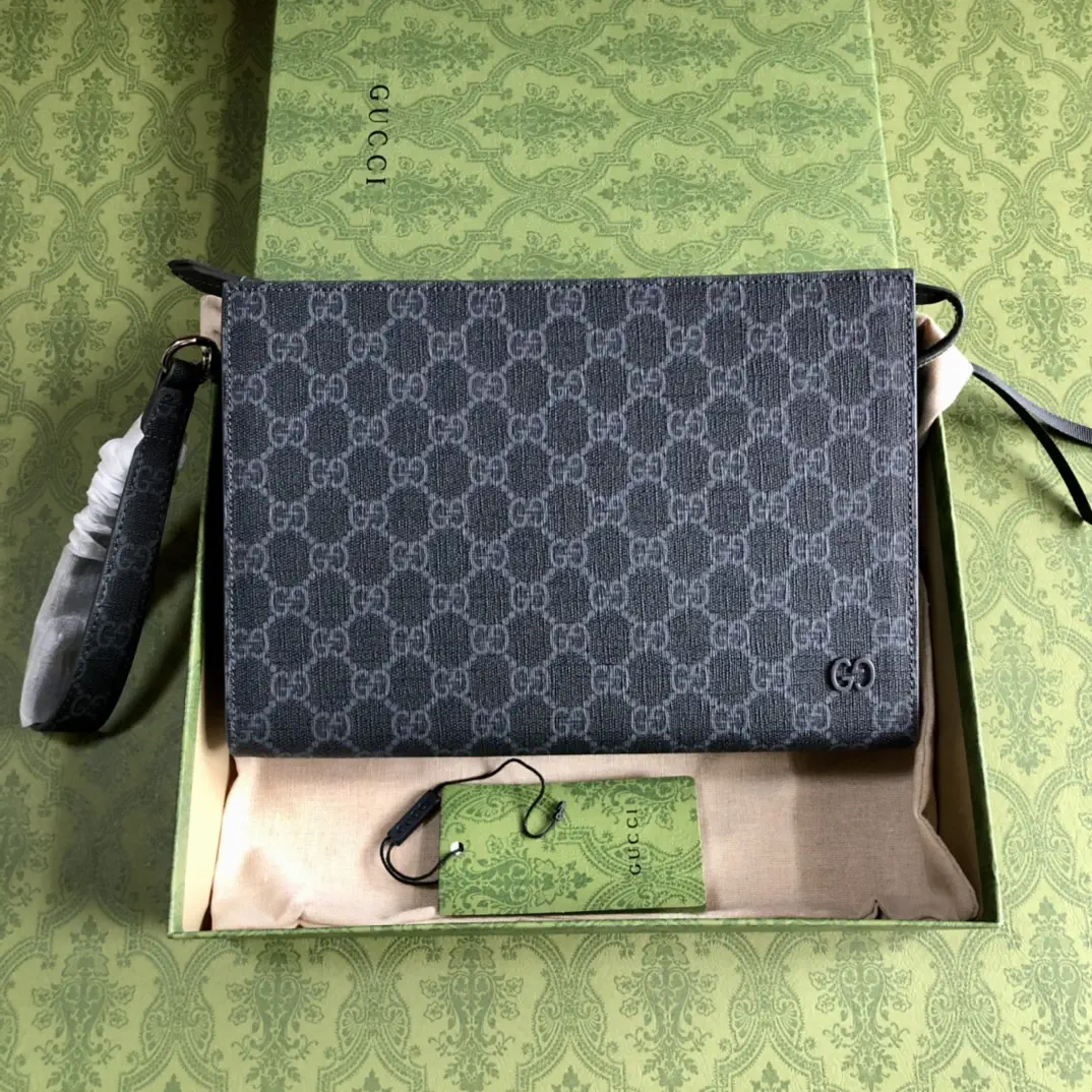 Gucci GG Monogram Canvas Clutch image 1