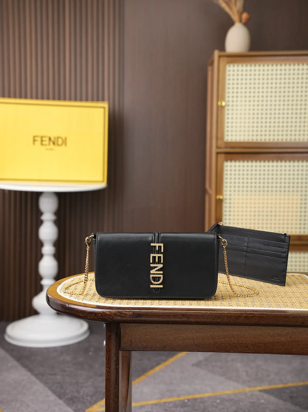 FENDI 2-in-1 Chain Crossbody Bag image 1