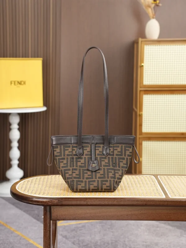 FENDI Origami Convertible Monogram Tote Bag image 1