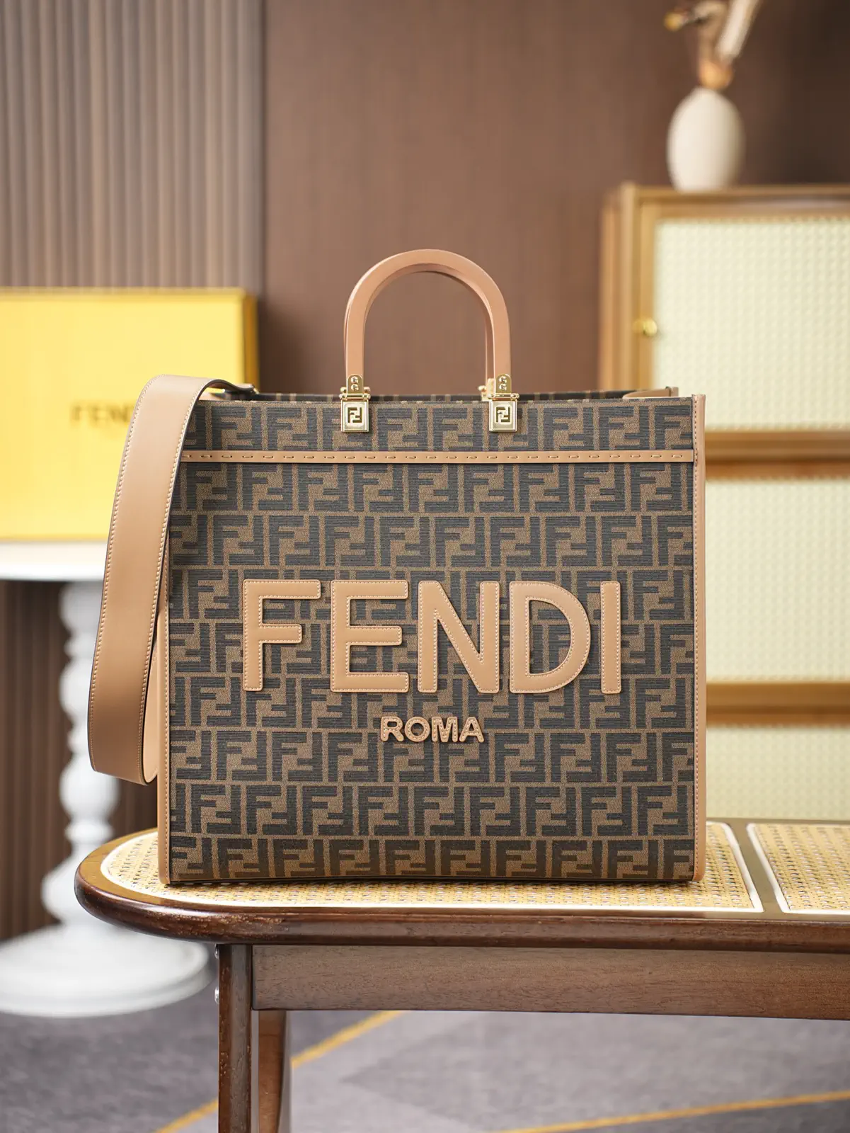 FENDI Monogram Tote Bag image 1