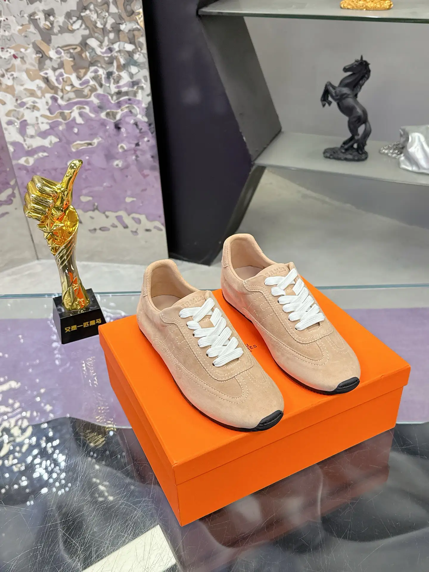 Hermes Match Women's Sneakers image 1