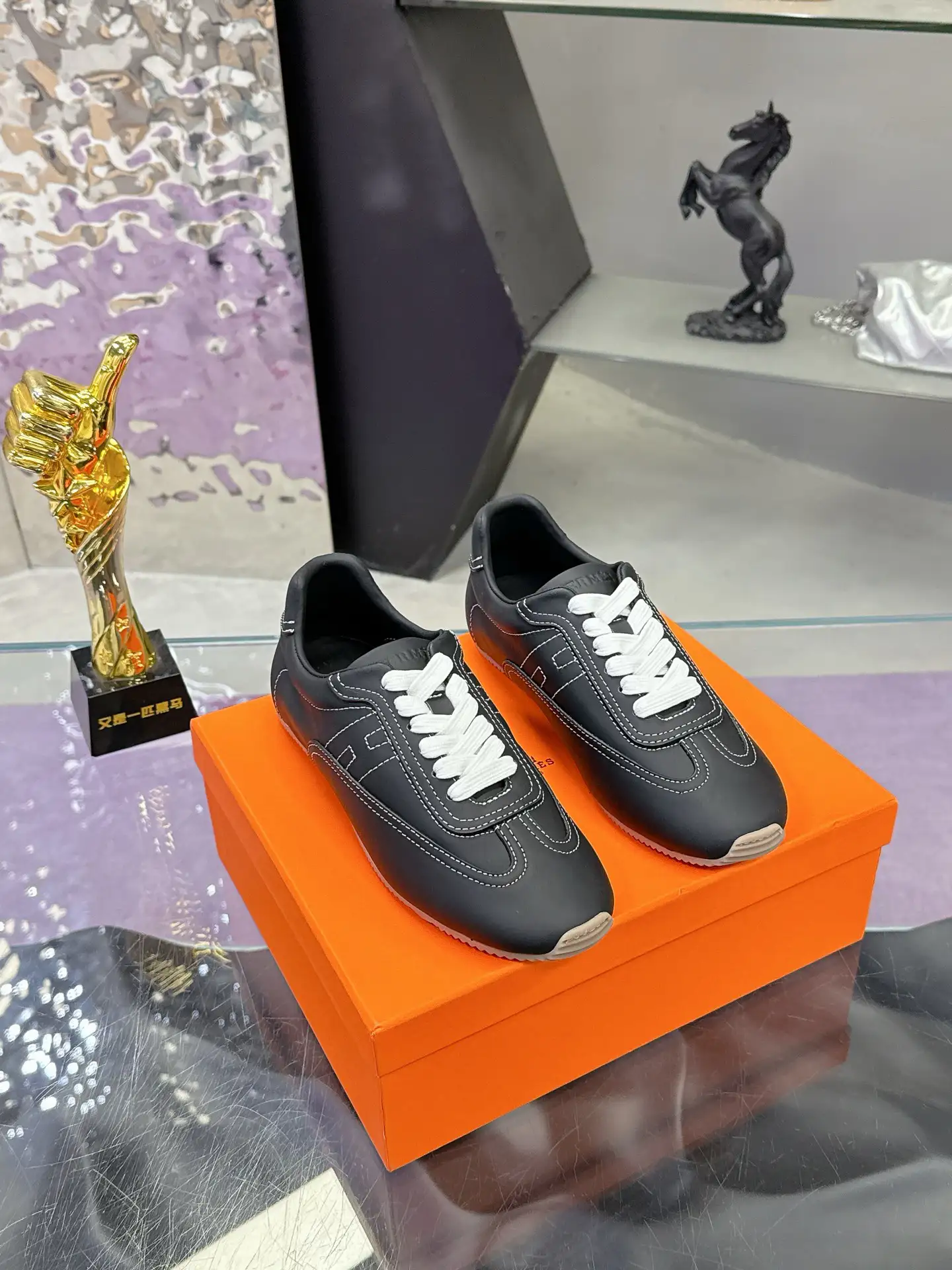 Hermes Match Women's Sneakers image 1