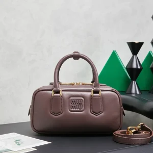 Miu Miu Brown Top Handle Bag image 1