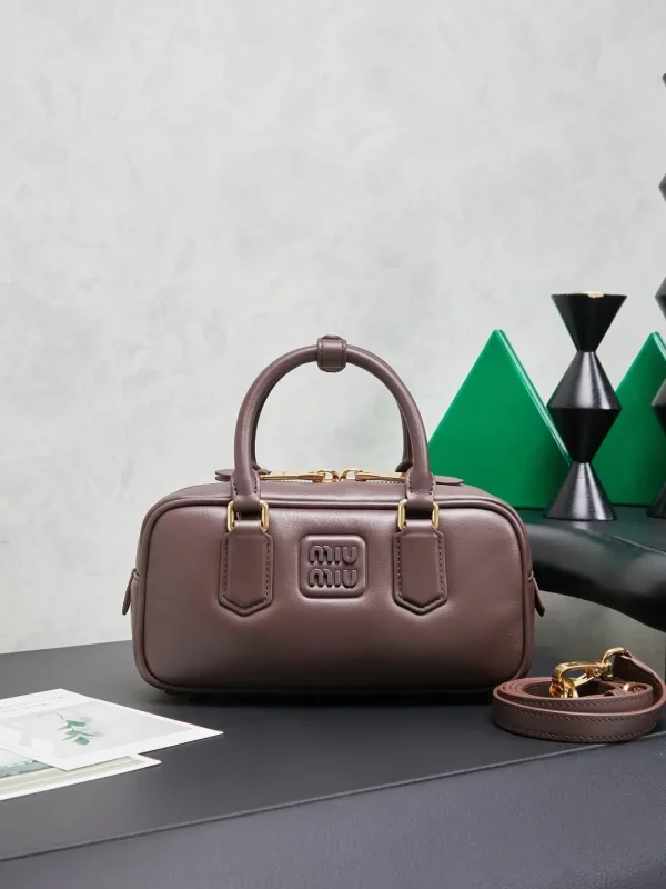 Miu Miu Brown Top Handle Bag image 1