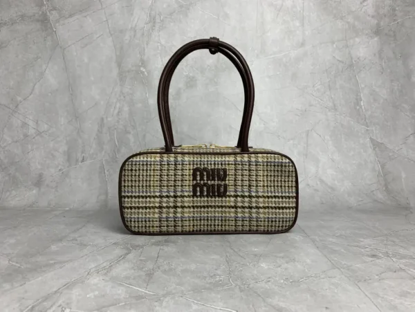 Miu Miu Houndstooth Top Handle Bag image 1
