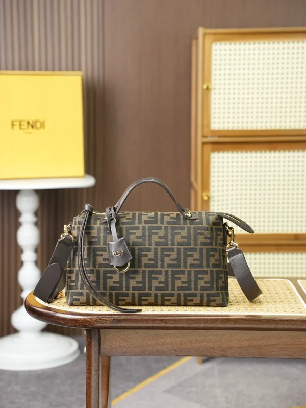 FENDI Monogram Boston Top Handle Bag image 1