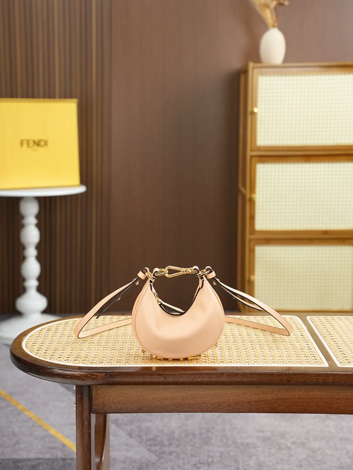 FENDI Mini Crescent Shoulder Bag image 1