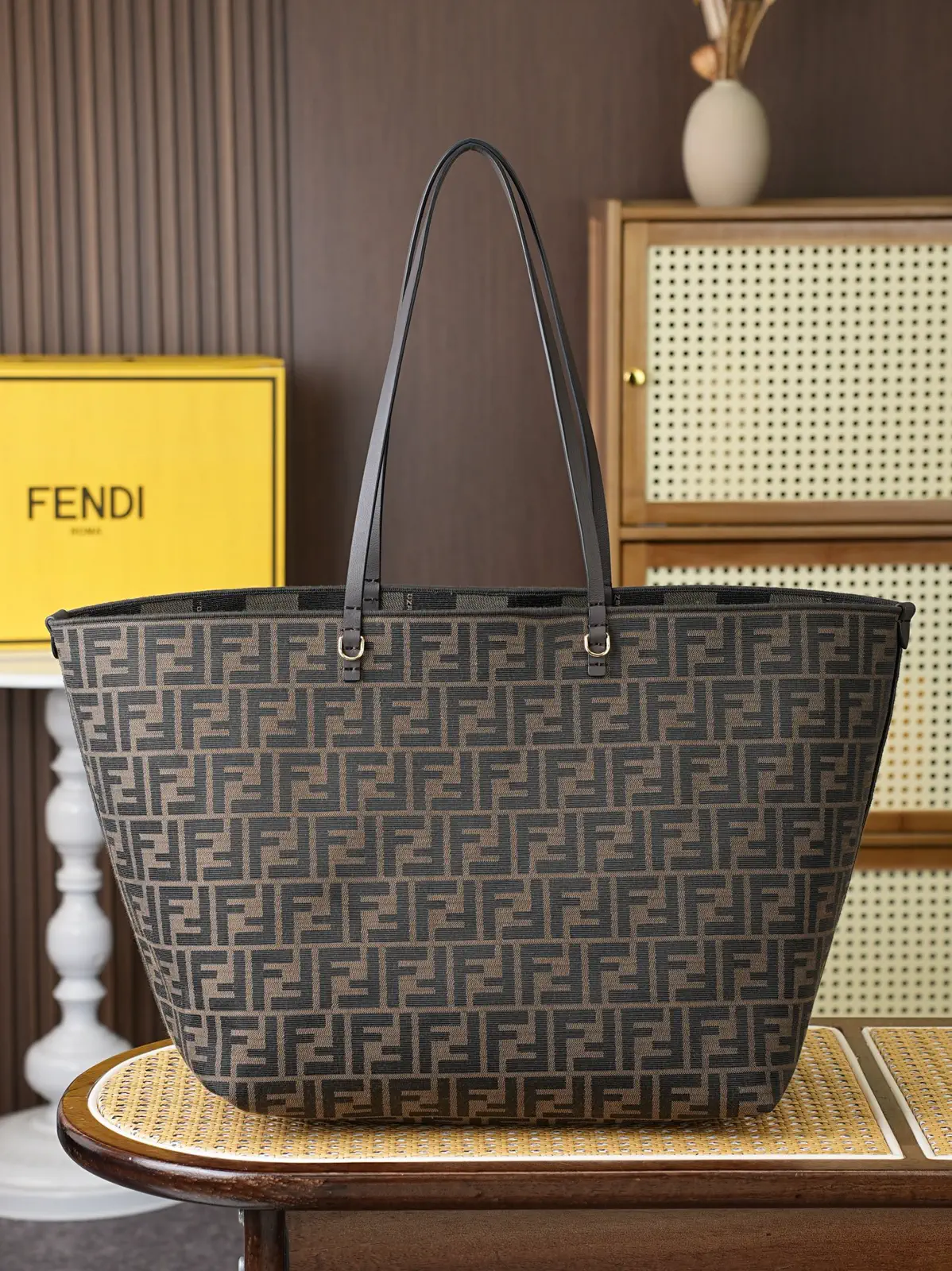 FENDI Reversible FF Monogram Tote Bag image 1