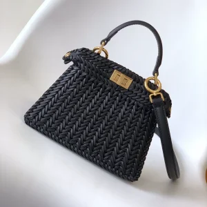 FENDI Peekaboo ISeeU Mini Top Handle Bag image 1