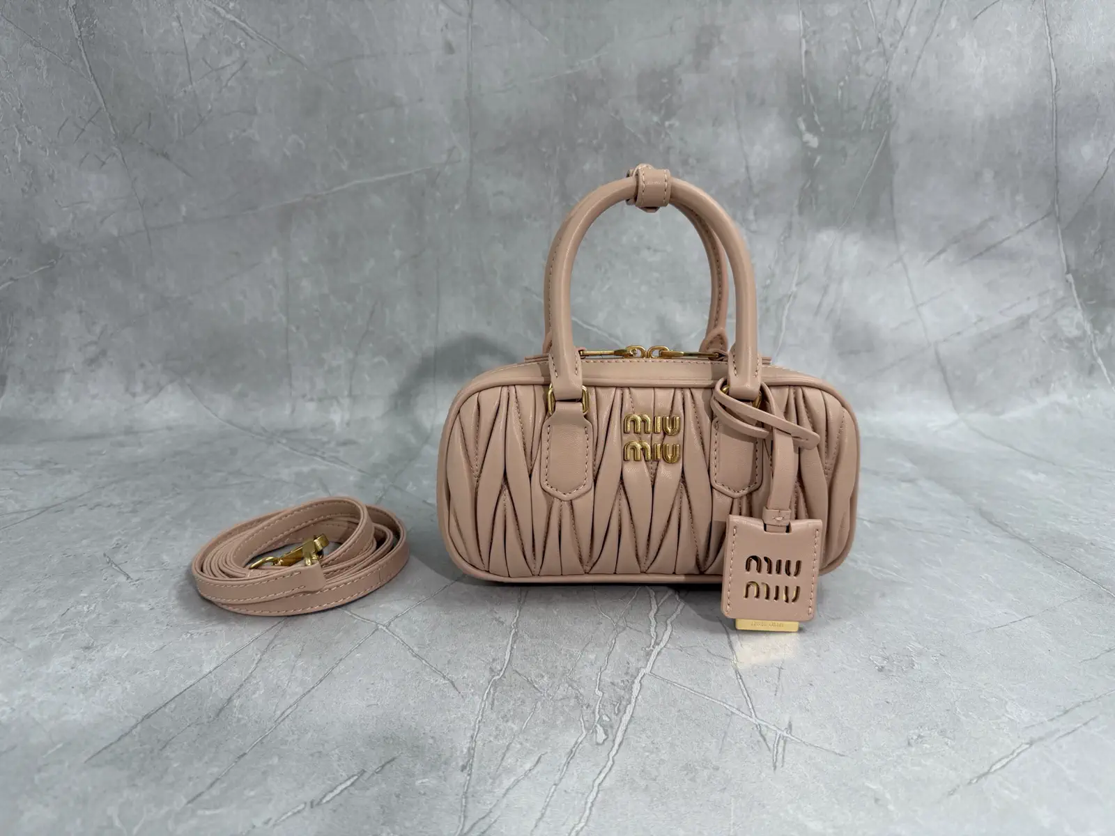 Miu Miu Matelasse Mini Top Handle Bag image 1
