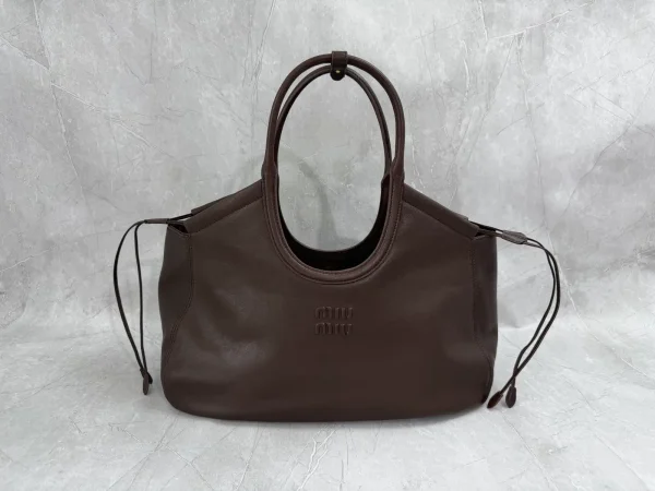 Miu Miu Nappa Leather Tote Bag image 1