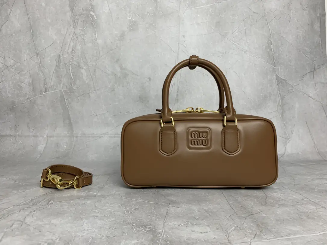 Miu Miu Brown Top Handle Bag image 1