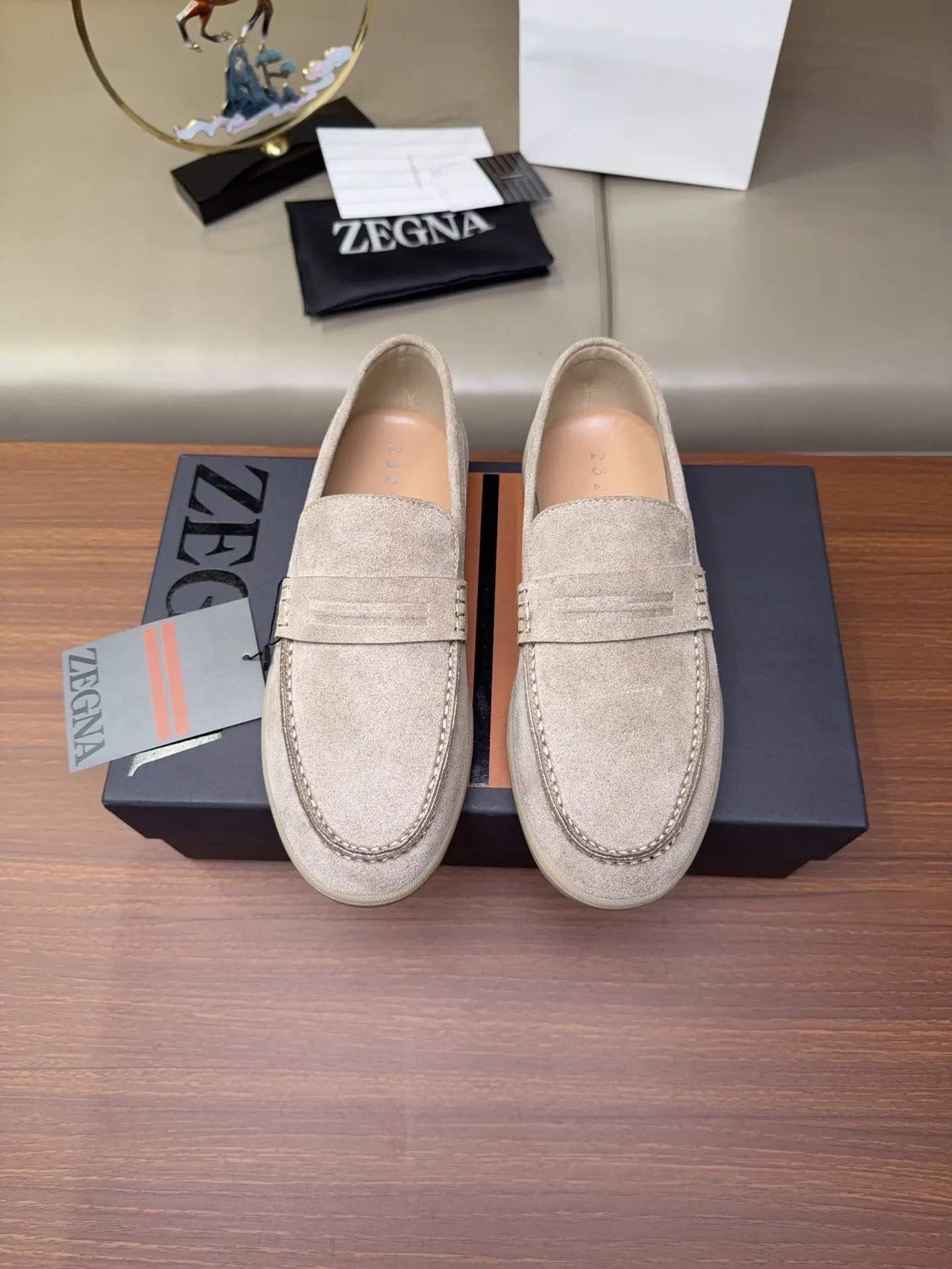 Ermenegildo Zegna Men's Casual Loafer Shoes image 1