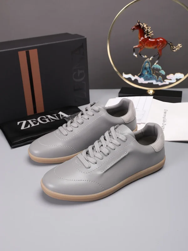 Ermenegildo Zegna Men's Leather Casual Shoes image 1