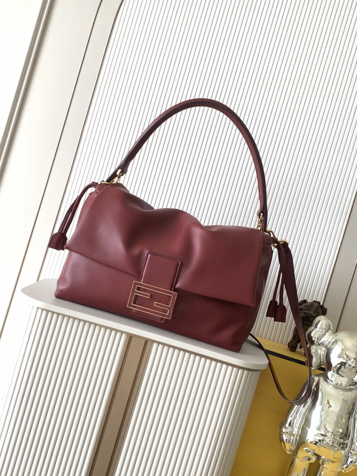 FENDI Mamma Baguette Style Shoulder Bag image 1