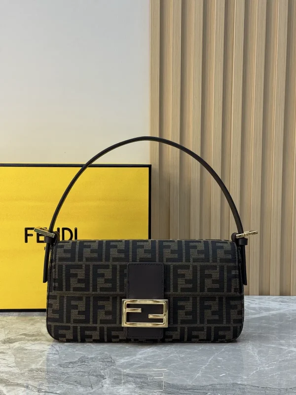 FENDI Monogram Baguette Shoulder Bag image 1