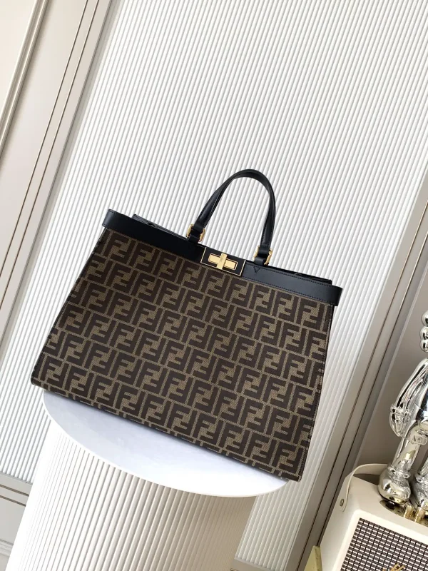 FENDI Monogram Peekaboo X-Tote Bag image 1