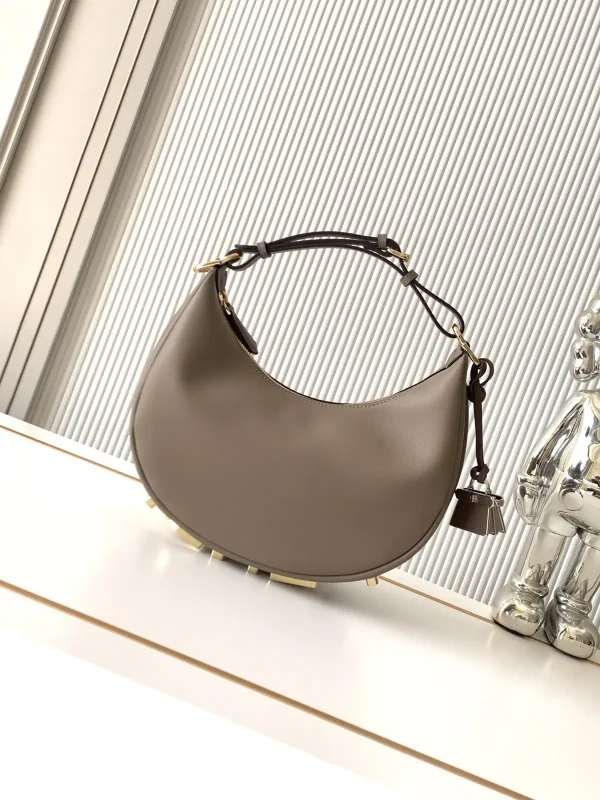 FENDI Fendgraphy Leather Hobo Shoulder Bag image 1