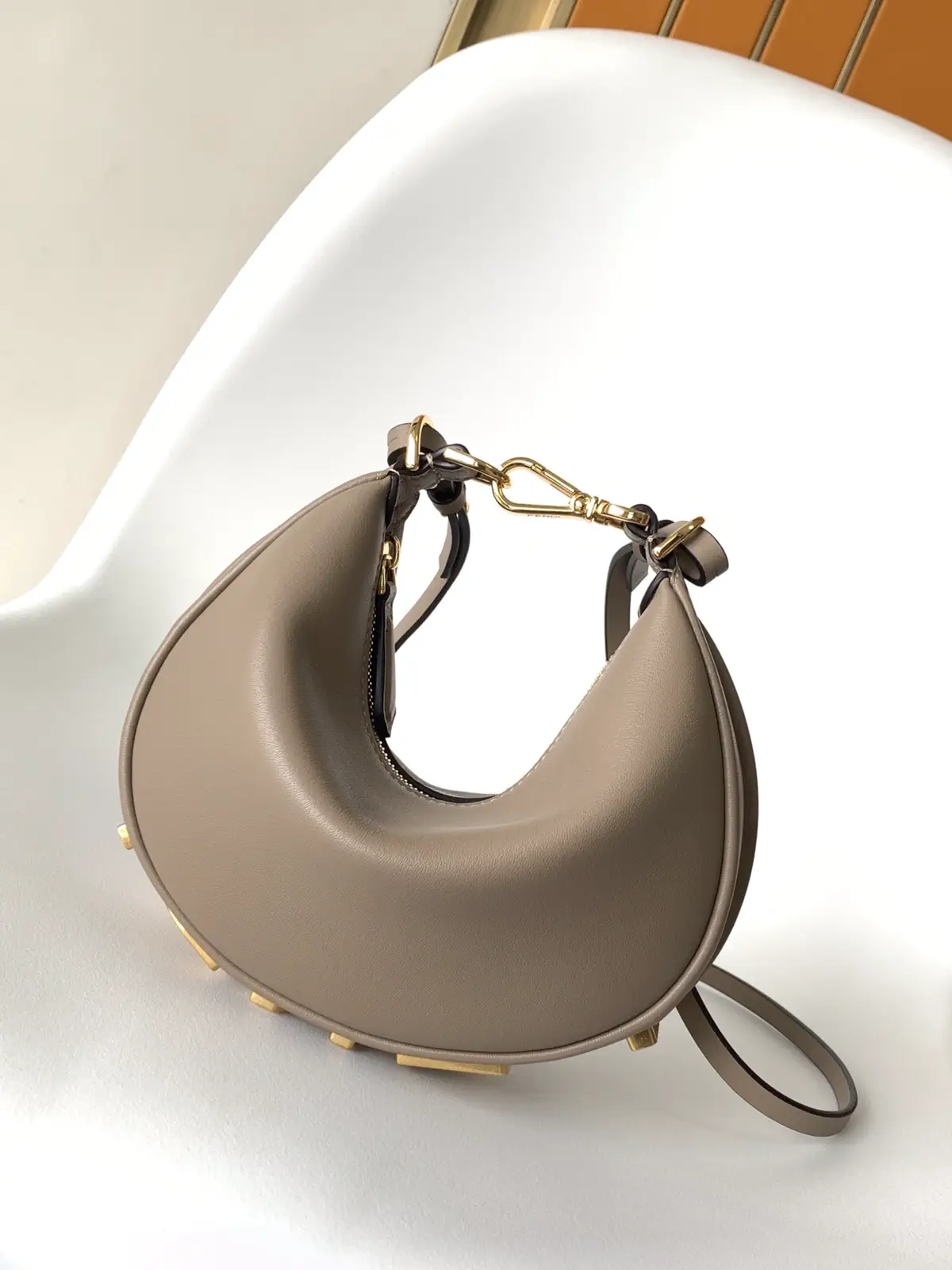 FENDI Fendigraphy Mini Hobo Bag image 1