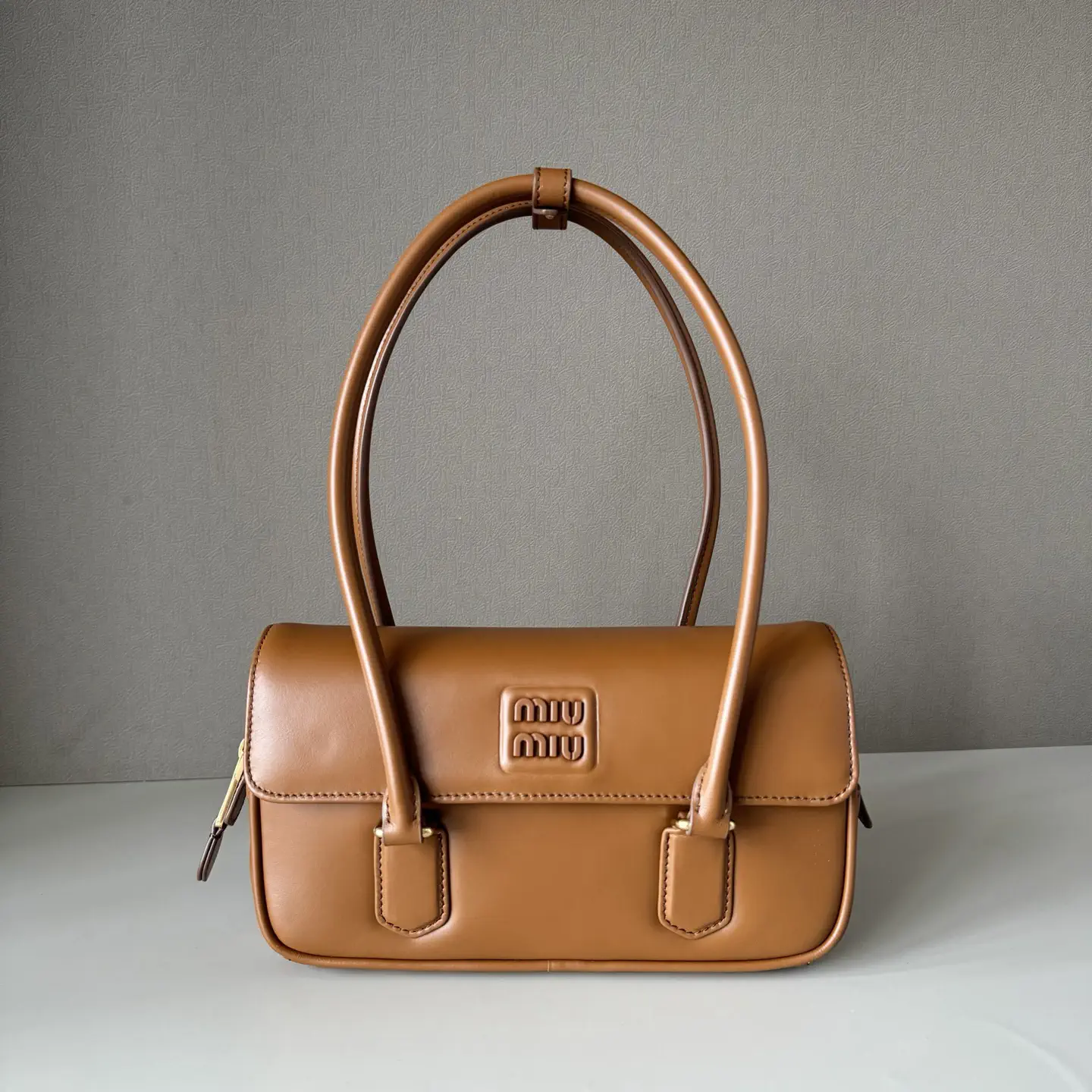 Miu Miu Caramel Brown Shoulder Bag image 1