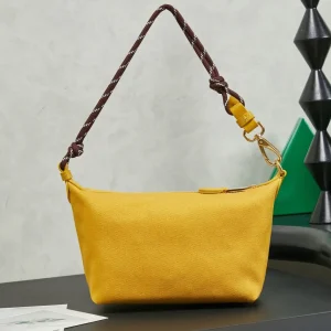 Miu Miu Yellow Denim Shoulder Bag image 1
