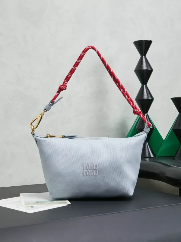 Miu Miu Denim Shoulder Bag image 1