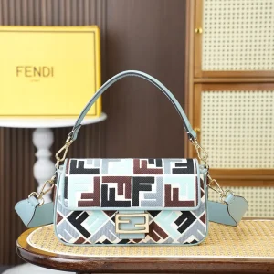 FENDI Baguette Monogram Shoulder Bag image 1