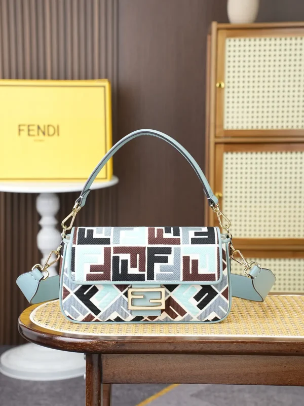 FENDI Baguette Monogram Shoulder Bag image 1