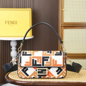 FENDI Baguette Monogram Shoulder Bag image 1