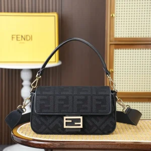 FENDI Baguette Monogram Shoulder Bag image 1