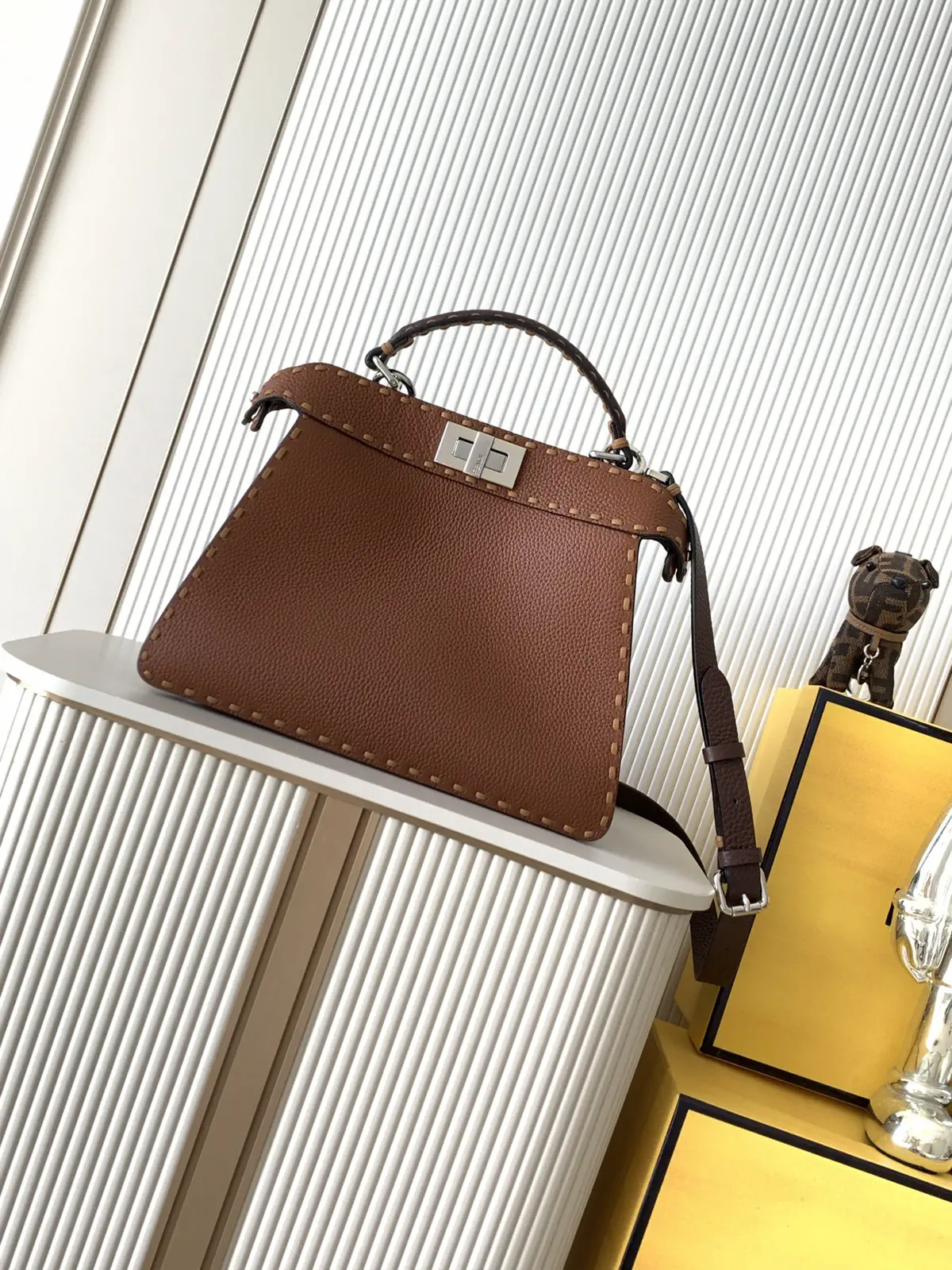 FENDI Peekaboo ISeeU Top Handle Bag image 1